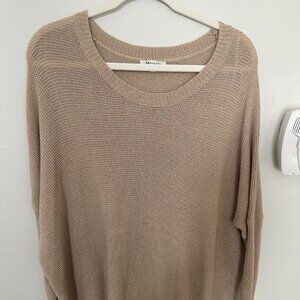 MIRACLE SMALL TAN SWEATER!!